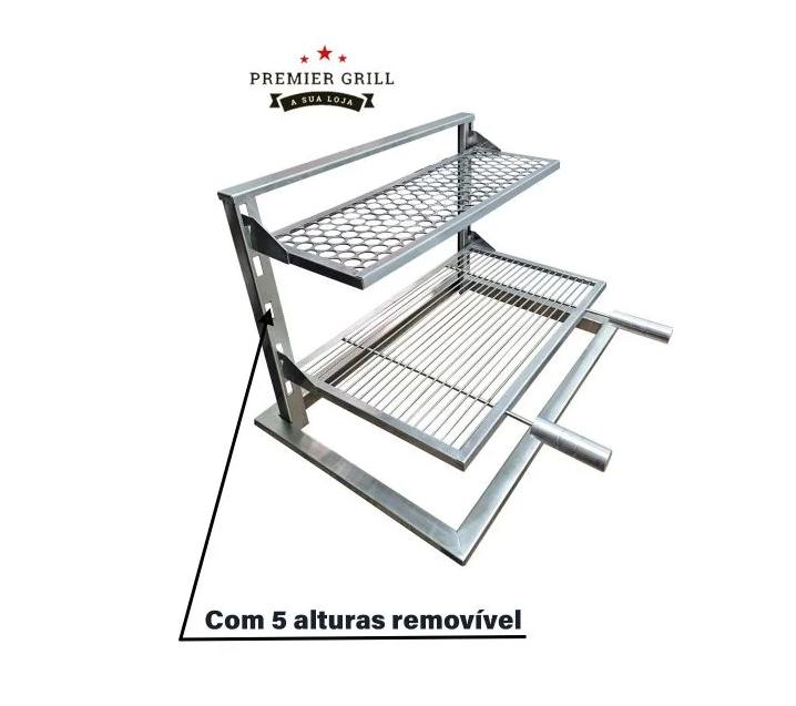 Suporte de fundo INOX 430- 0,60x0,40 - ARAMADA